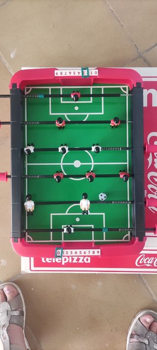 Futbolín de mesa