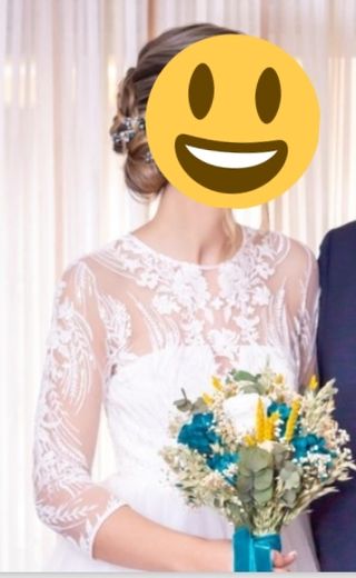 Vestido de novia Silvia Navarro 