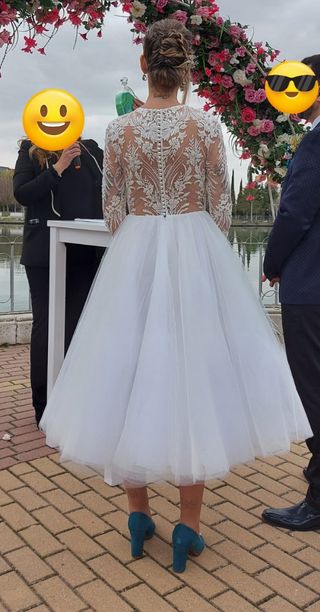 Vestido de novia Silvia Navarro 