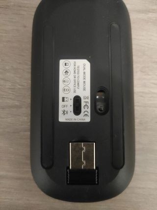 Raton inalambrico Dual Mode Bluetooth 5.2 + 2.4G