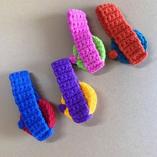 Pulsera Tejida Estilo Reloj