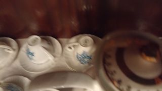 Juego de café completo cerámica Irabia