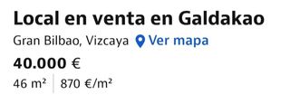 Local lonja en venta