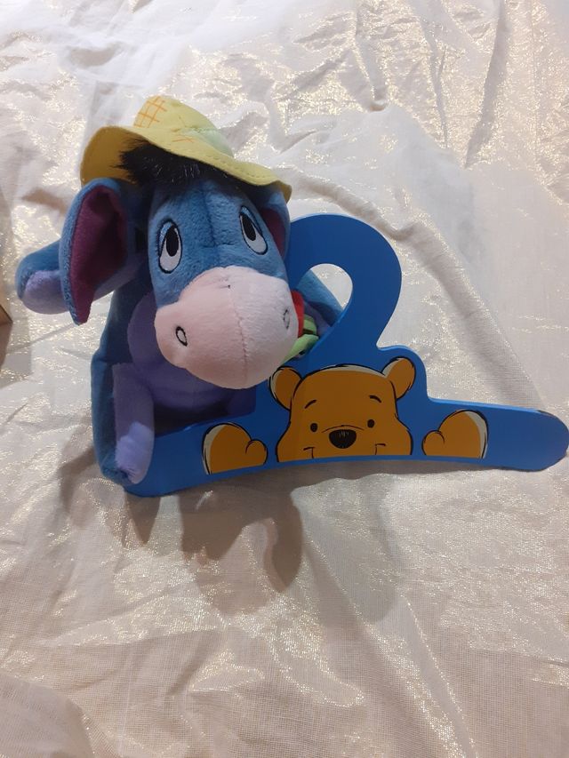 Peluche e gruccia Winne the Pooh 