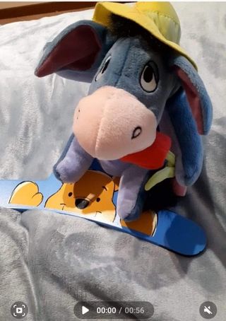 Peluche e gruccia Winne the Pooh