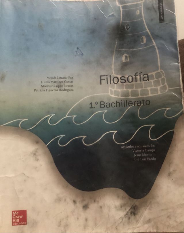 Libro Bachillerato filosofia