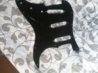 Pickguard aluminio negro SSS