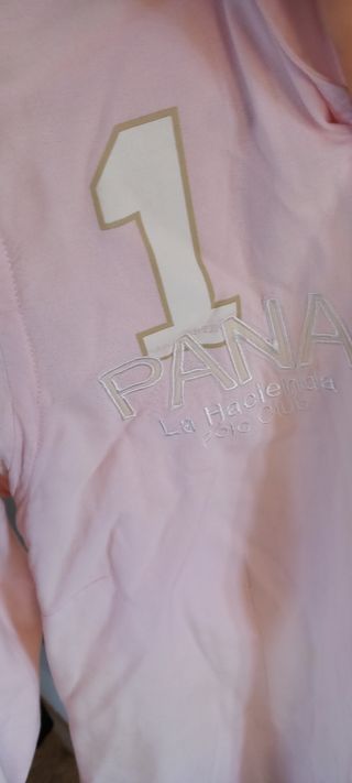 Camisa rosa manga larga La Martina