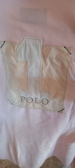 Camisa rosa manga larga La Martina