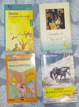 Libros varios 3x5€