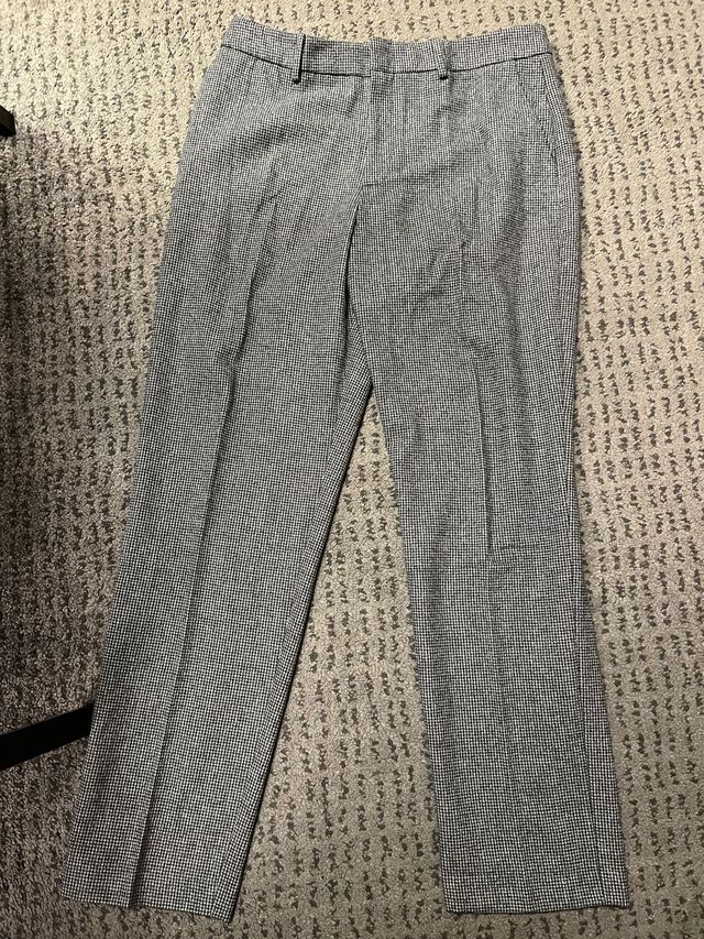 Pantalón traje slim fit lana