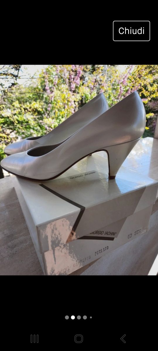 Scarpe vera pelle nr 35.50