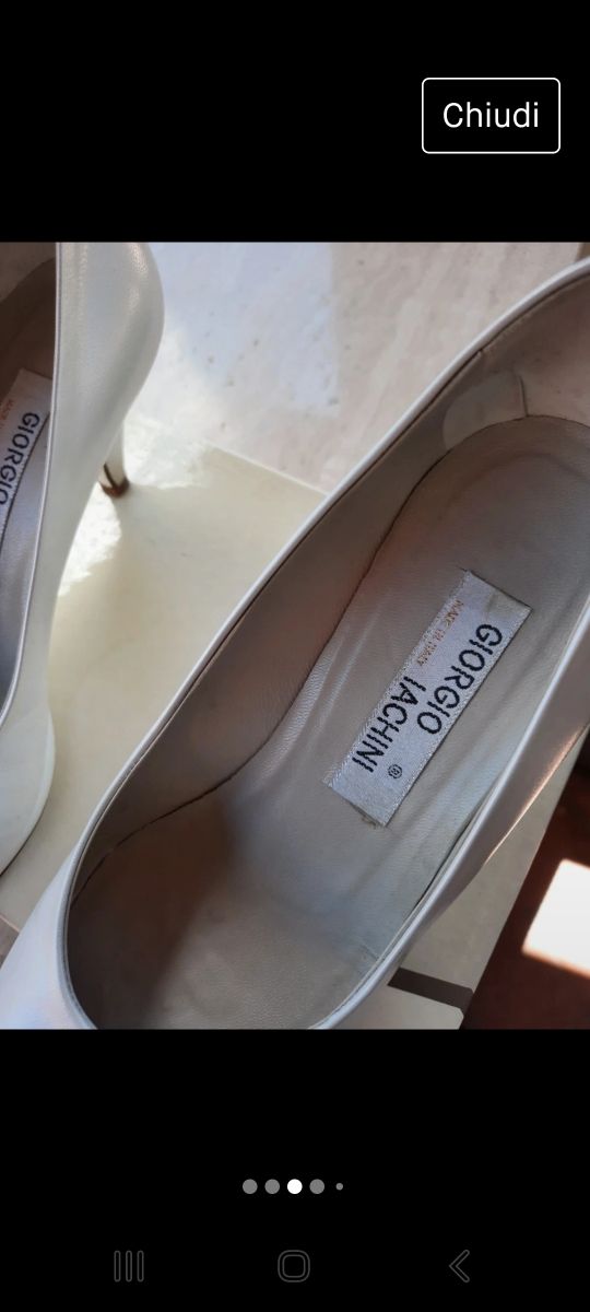 Scarpe vera pelle nr 35.50