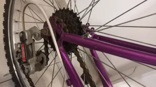Bicicleta con marchas