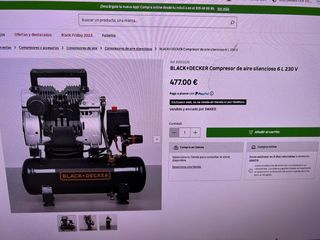 COMPRESOR Black+Decker