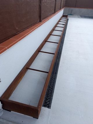 Jardinera chapa corten NUEVO