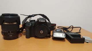 Canon 1000D + complementos