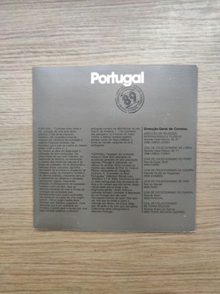 Colección completa sellos Portugal 1989