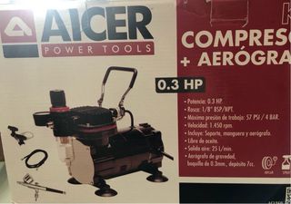 Compresor 0.3Hp. Precio no negociable.