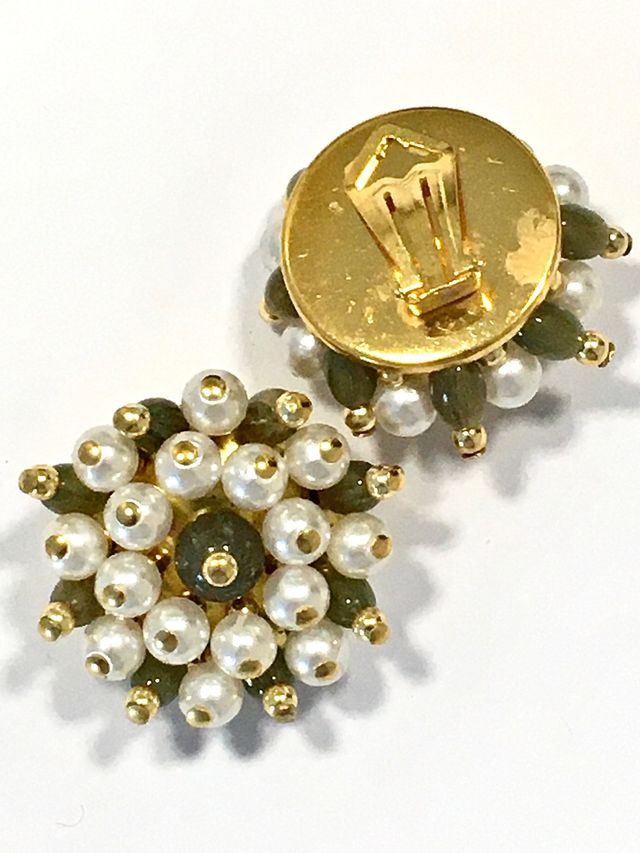 Orecchini a clips vintage Made in Italy