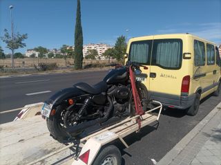 Grua coches, transporte vehículos clásicos, micro