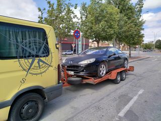 Grua coches, transporte vehículos clásicos, micro