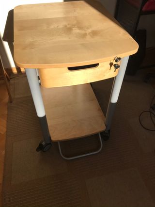 Conjunto Escritorio IKEA oficina + Cajonera torre