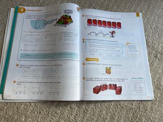 libro 3 EPO Matematicas 2º trim SM Savia forrado