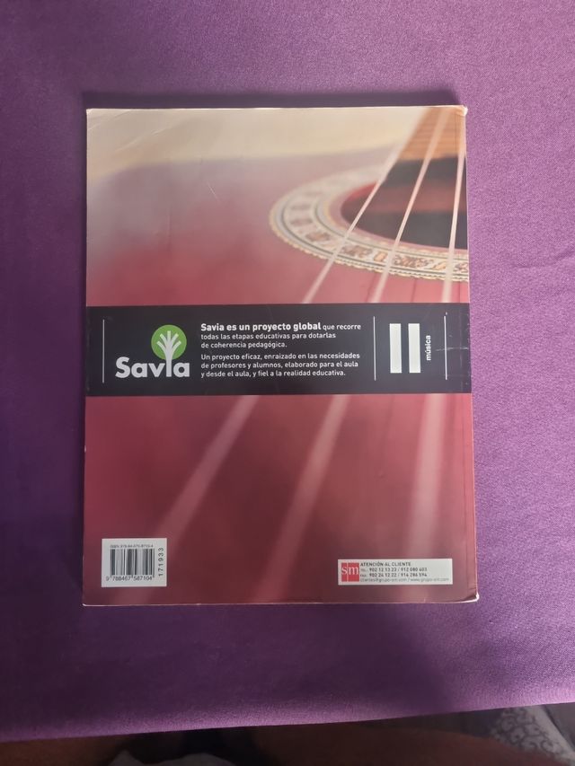 Libro de texto música 2⁰ESO