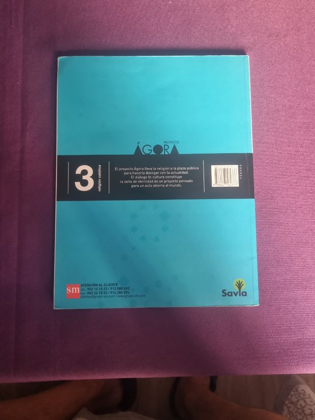Libro de texto Religión, 3⁰ESO