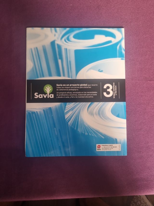 Libro de texto Antologia, 3⁰ESO