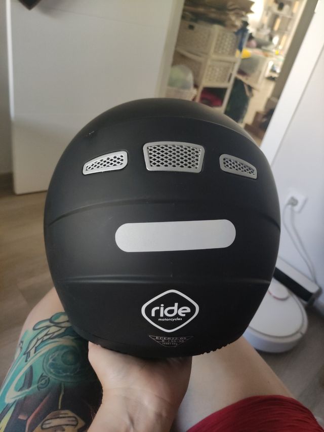 Ride 601 capacete full face moto preto mate S NEW