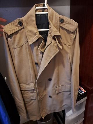 Chaqueta larga Zara