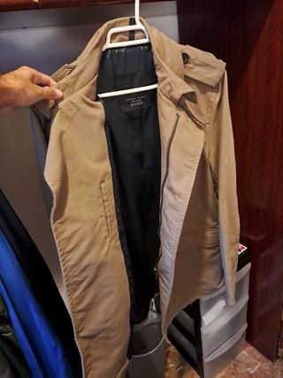 Chaqueta larga Zara