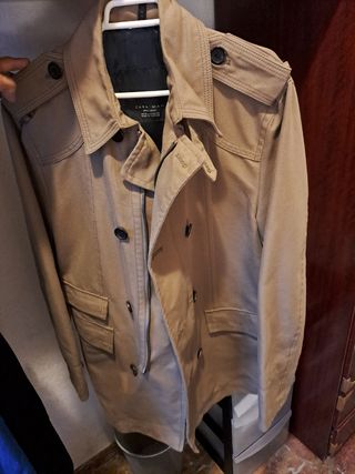 Chaqueta larga Zara