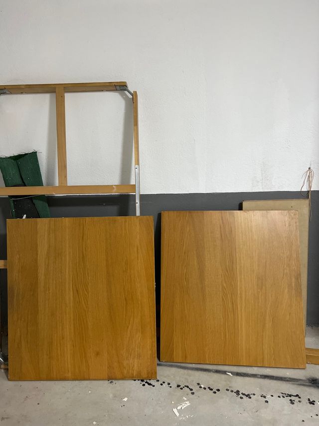 Mesa comedor Bjursta Ikea roble