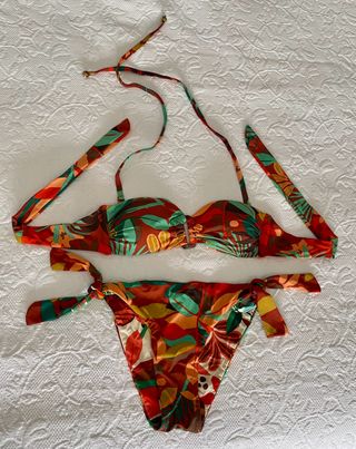 Bikini estampado floral reversible women secret 