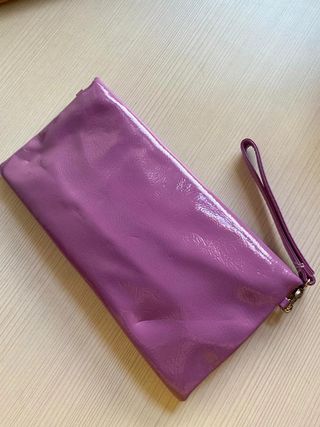 Bolso de mano / Bolso de fiesta morado lila y mora