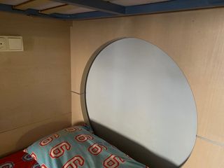 Cama litera de madera