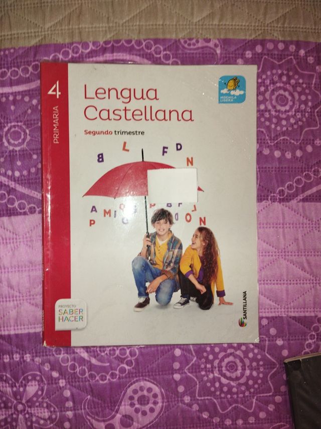 LIBRO LENGUA 4 PRIMARIA 2 Trimestre SANTILLANA