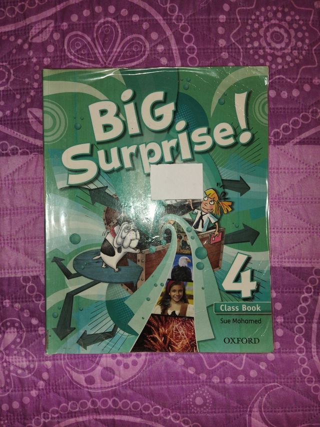 LIBRO INGLÉS 4 PRIMARIA BIG SURPRISE OXFORD
