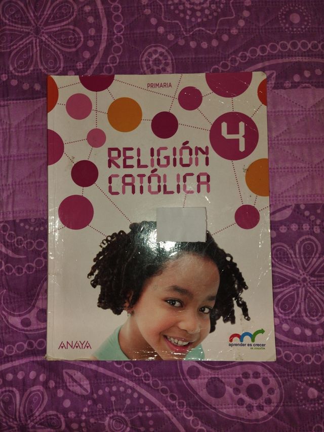 LIBRO RELIGIÓN CATÓLICA 4 PRIMARIA ANAYA