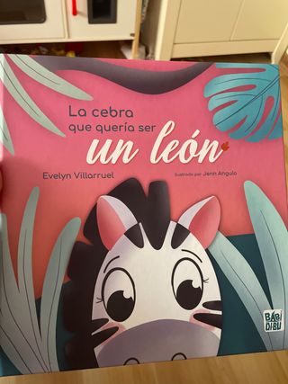cuento infantil la cebra que queria ser un leon