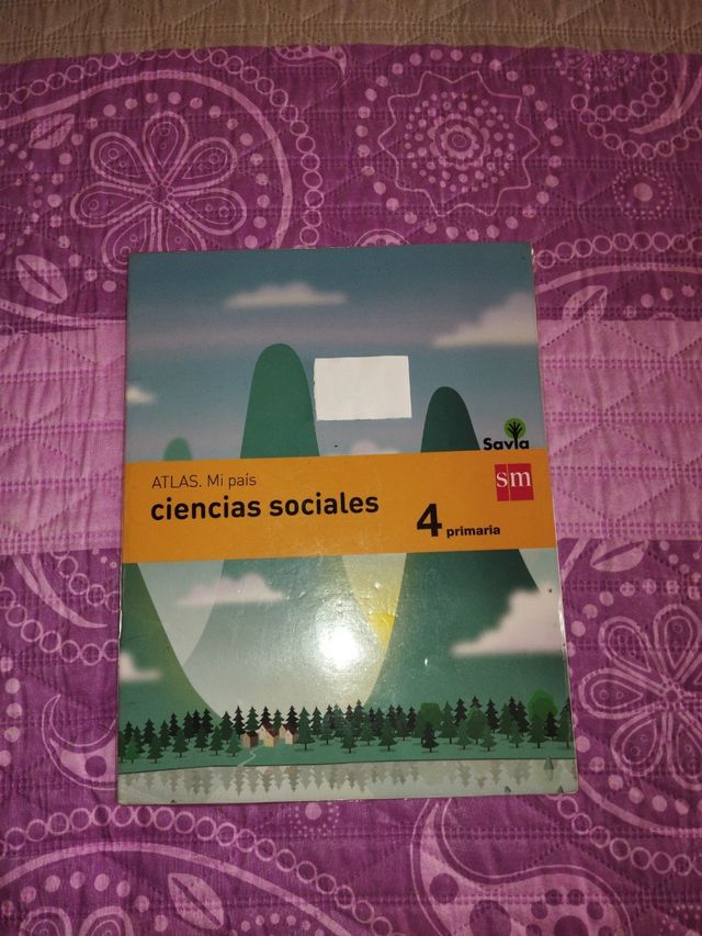 LIBRO ATLAS CIENCIAS SOCIALES 4 EDITAORIAL SM