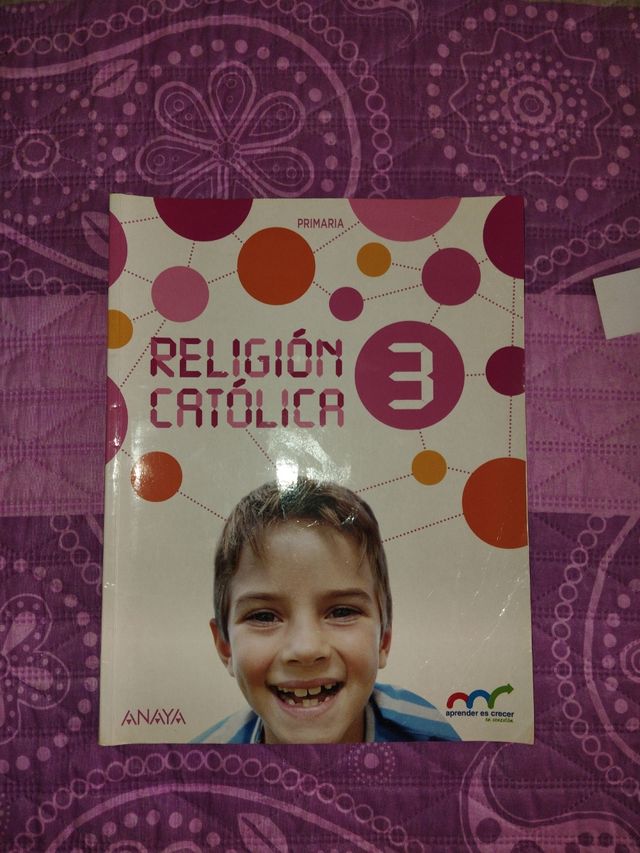 LIBRO RELIGIÓN CATÓLICA 3 PRIMARIA ANAYA