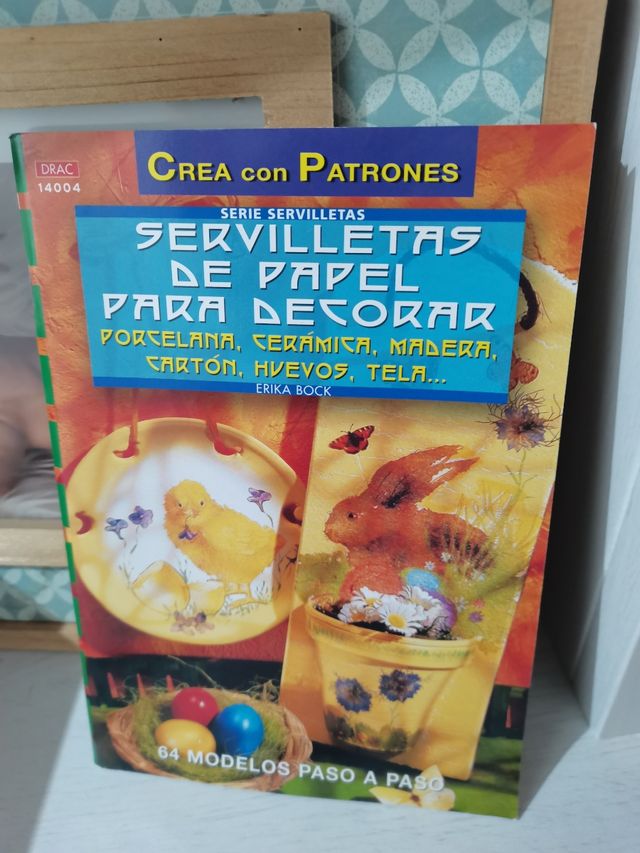 libro manualidades Servilleta de papel para decora