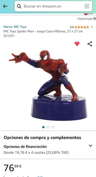 Spiderman Ultimate caza villanos juego