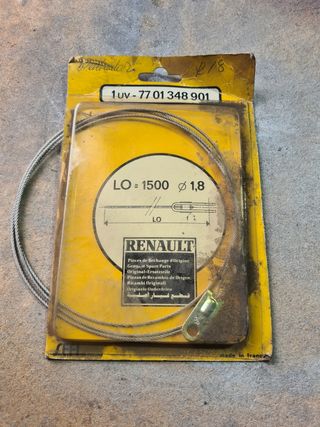 RENAULT 18,cable o sirga acelerador
