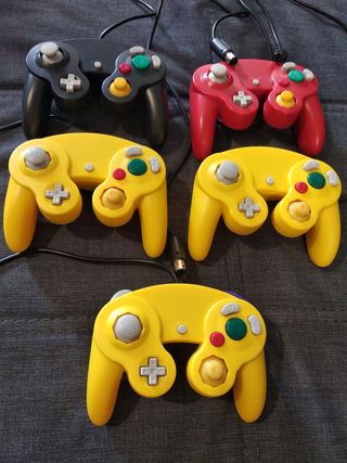 Mandos GameCube e Nintendo Wii