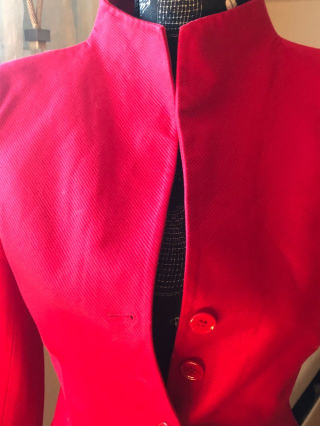 traje rojo mujer de Purificación Garcia